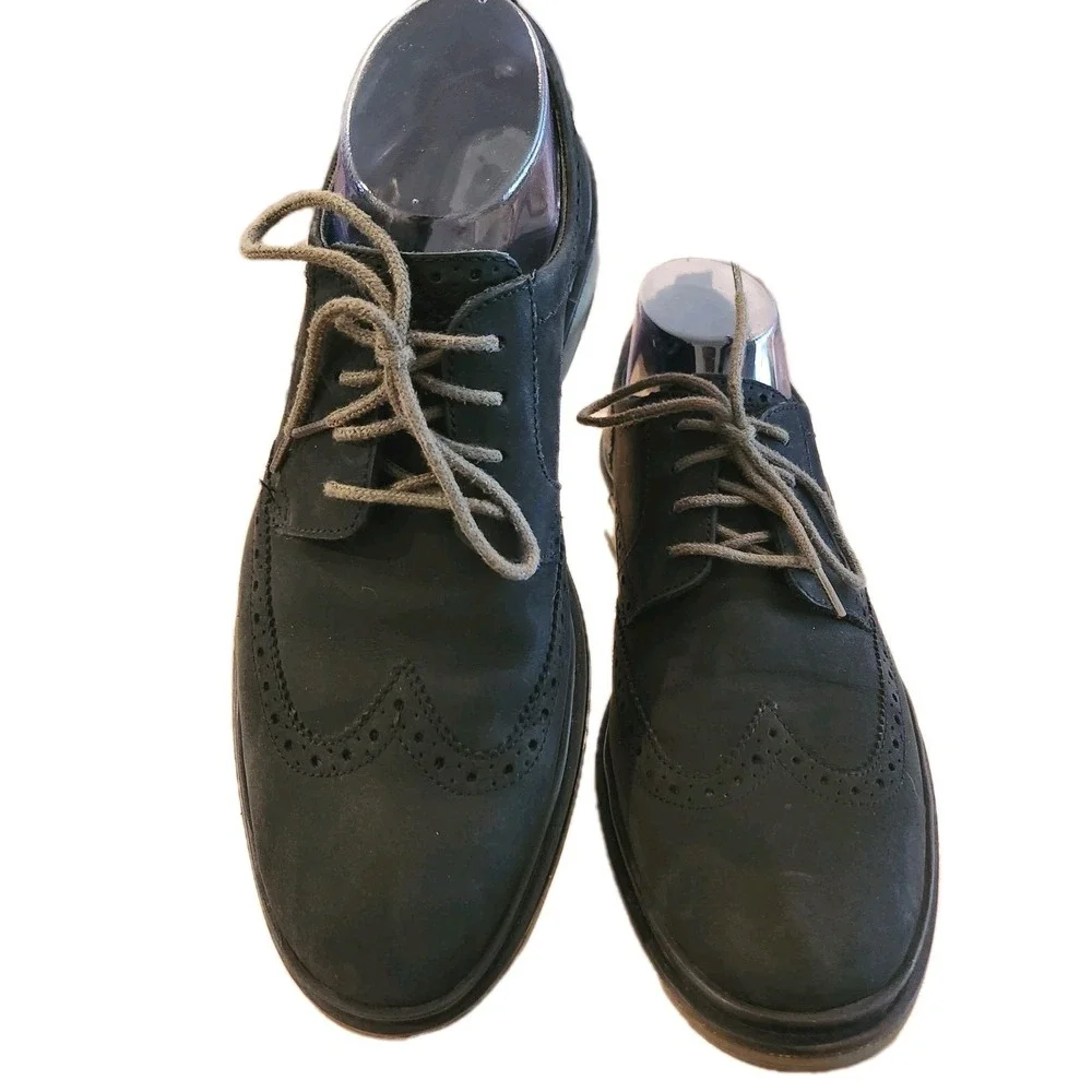 Clarks Chantry Wing Mens‎ Black Oxfords & Lace Ups Wingtip & Brogue Shoes 8.5 M